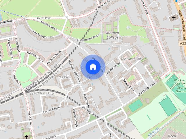 Apartment for rent in Blackheath Cator Estate, Greater London