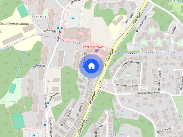 Lägenhet hyra i Nacka, Älta