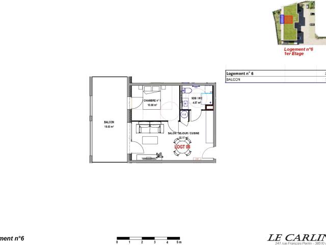 Appartement vente à La Tour-du-Pin, Morestel