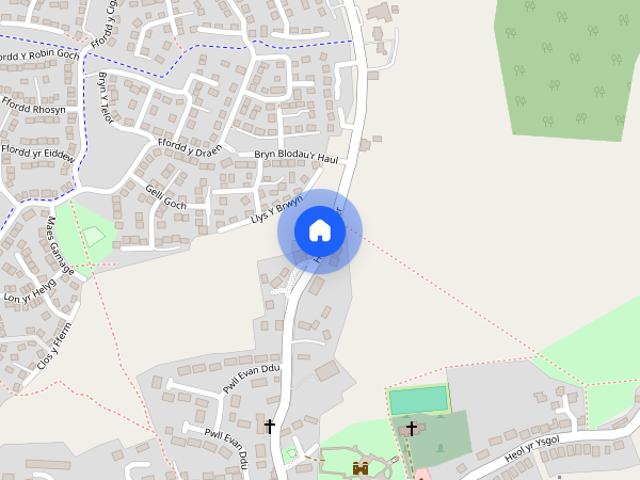 House for rent in Coity Higher, Coity