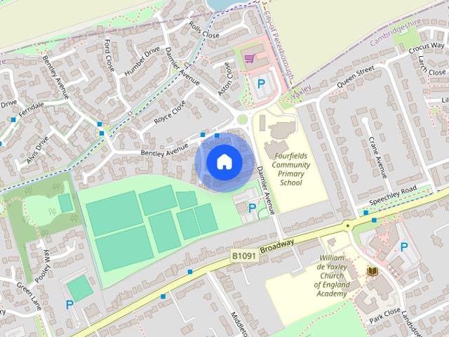 House for rent in Yaxley, Huntingdonshire
