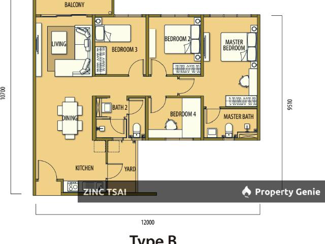 Condominium for rent in Selayang, Selangor