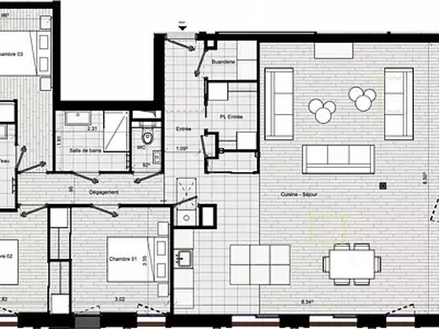 Appartement vente à Bonneville, Morillon