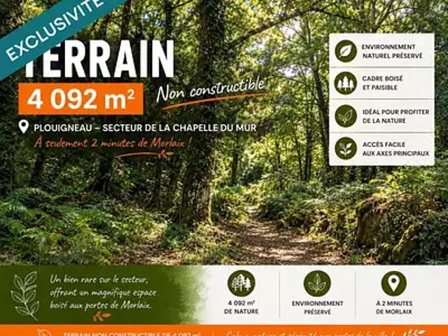 Terrain vente à Morlaix, Finistère