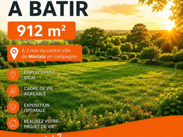 Terrain vente à Morlaix, Bretagne