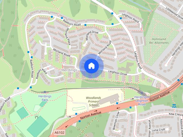 House for rent in Gleadless Valley, Sheffield