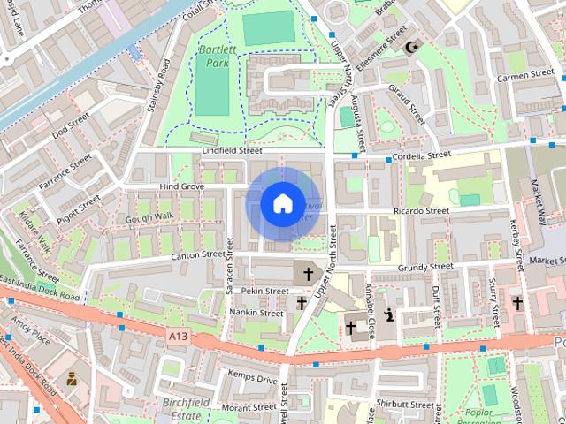 Apartment for rent in Poplar Grove, Greater London