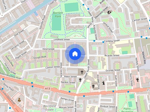 Apartment for rent in Poplar Grove, Greater London
