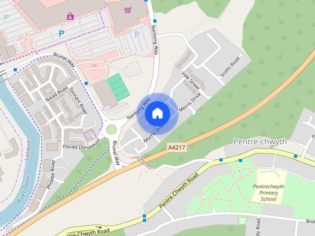 House for rent in Pentre-chwyth, Swansea