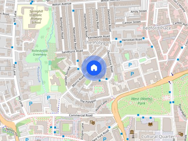 Apartment for rent in Bedford Place, Southampton