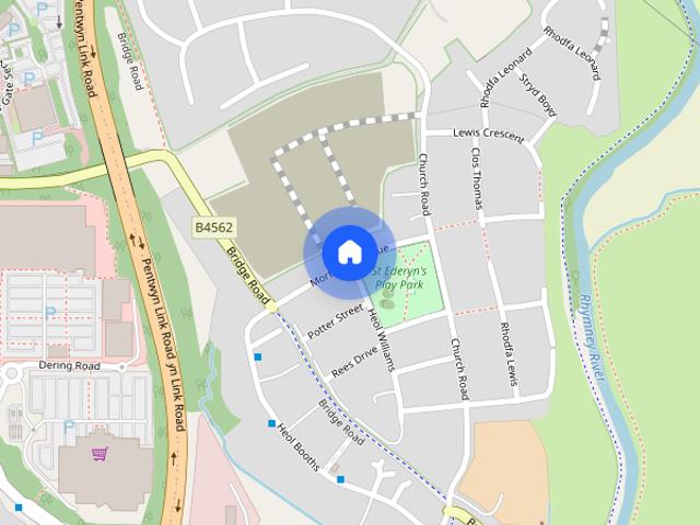 House for rent in Old St. Mellons, Falcon Lodge