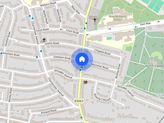 Room for rent in Queens Park, Bournemouth