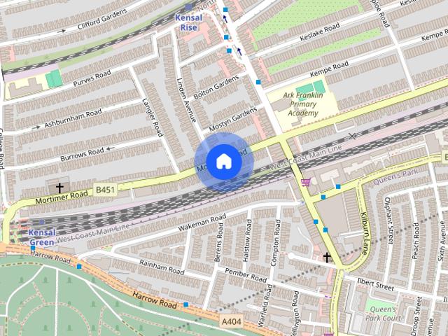 Apartment for rent in Brondesbury, Greater London