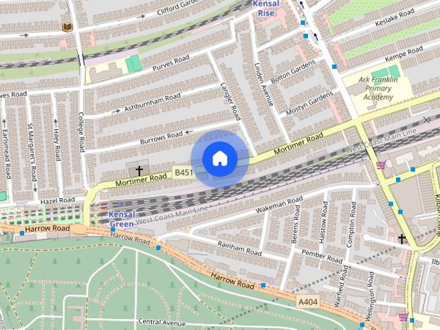 Apartment for rent in Brondesbury, Greater London