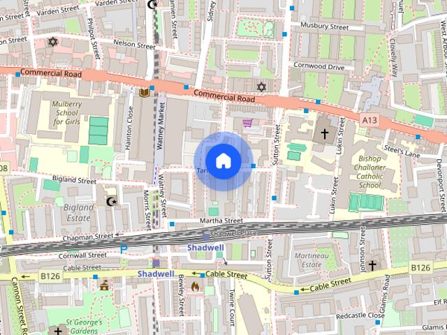 Apartment for rent in St. George in the East, Shadwell