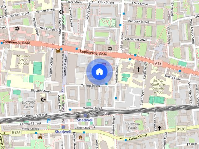 Apartment for rent in St. George in the East, Shadwell