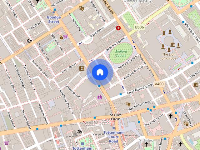 Apartment for rent in Saint Giles, Bloomsbury