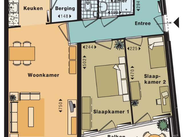 Appartement te huur in Wyck, Limburg