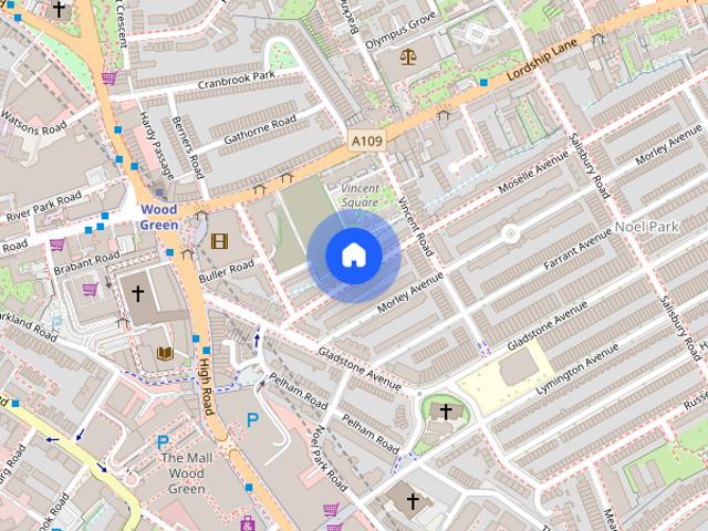 House for rent in Noel Park, Greater London