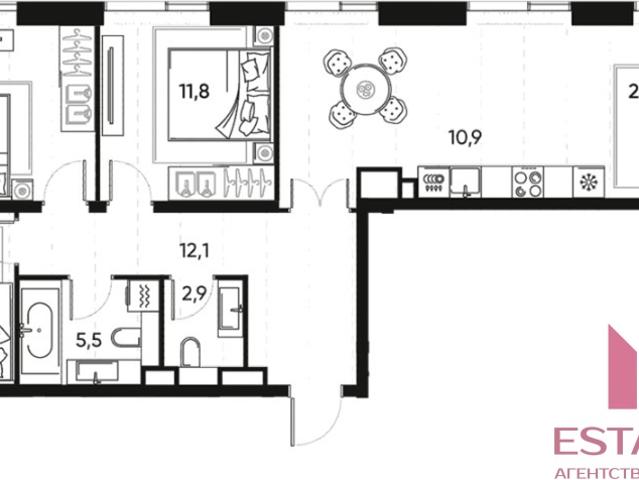 Квартира продажа в Москва, Московская область