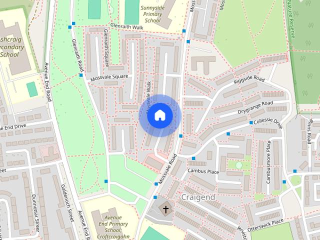 Apartment for rent in Craigend, Glasgow
