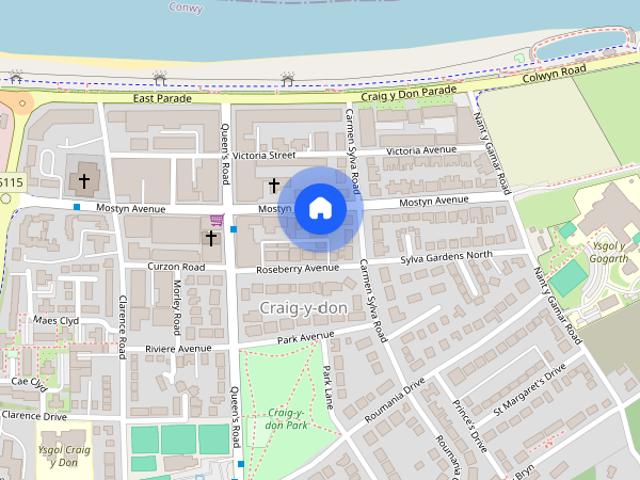 Apartment for rent in Llandudno, Wales