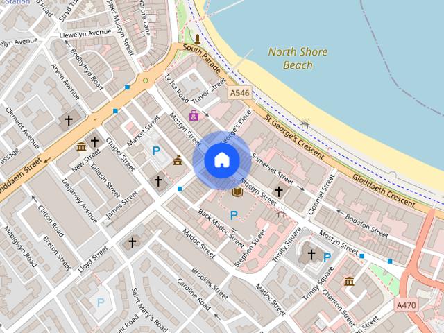 Apartment for rent in Llandudno, Wales