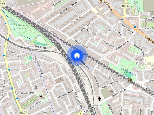 Apartment for rent in London Borough of Lewisham, New Cross