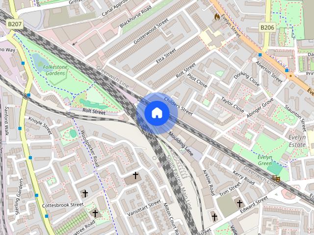 Apartment for rent in New Cross, London