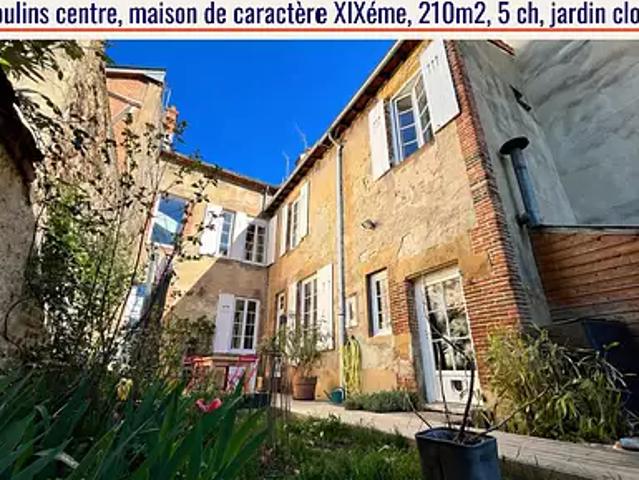 Maison vente à Moulins