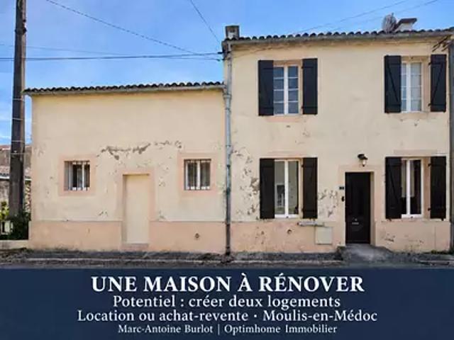Maison vente à Médrac, Moulis-en-Médoc