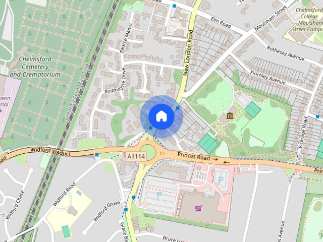 Apartment for rent in Moulsham, Chelmsford