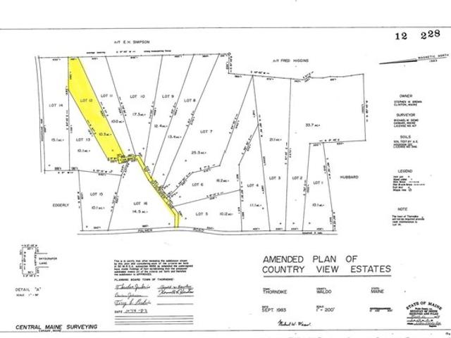 Land for sale in Waldo, Maine