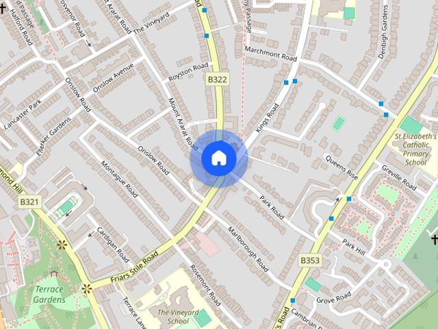 Apartment for rent in Petersham, Greater London