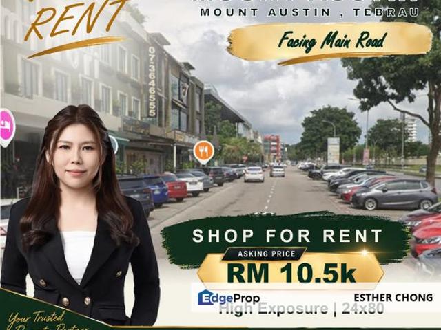 Shop for rent in Tebrau, Johor