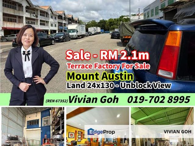 Warehouse for sale in Tebrau, Johor