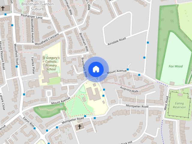 Apartment for rent in Brentham Garden Suburb, Greater London