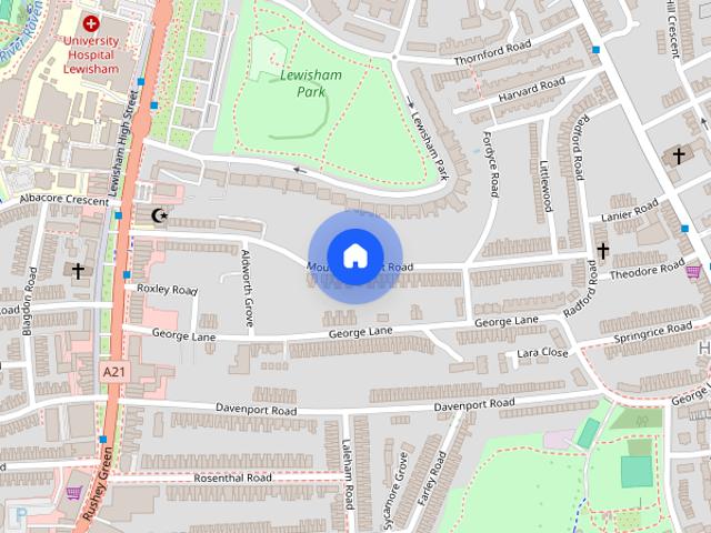 House for rent in London Borough of Lewisham, Greater London