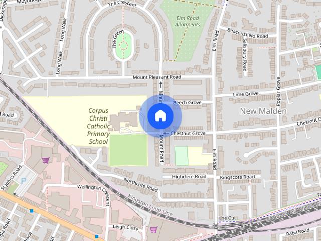 House for rent in New Malden, Greater London