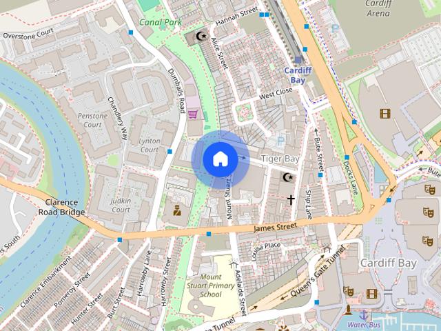 Apartment for rent in Tiger Bay, Cardiff