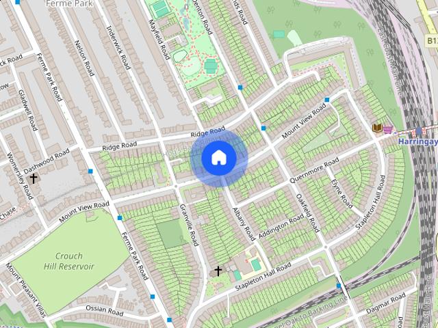 Apartment for rent in Ferme Park, Greater London