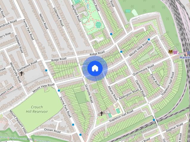 Apartment for rent in Ferme Park, Greater London