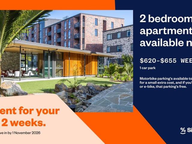Apartment for rent in Te Reiputa, Maungakiekie-Tāmaki