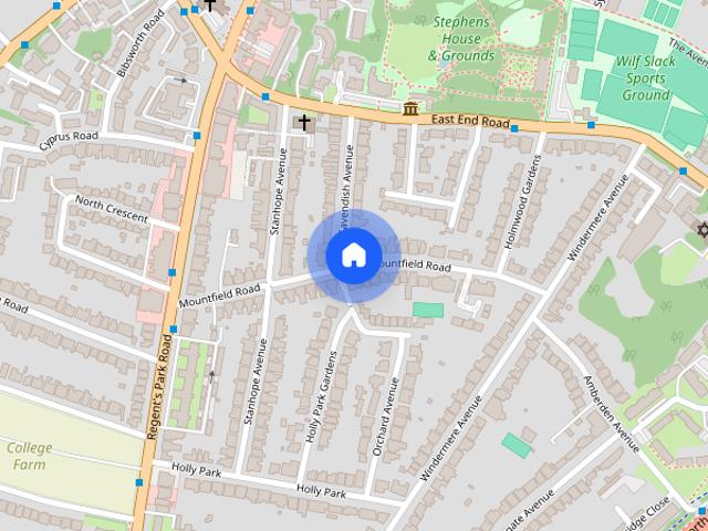 Apartment for rent in Church End, Greater London