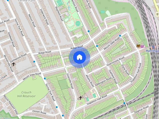 Apartment for rent in Ferme Park, Greater London