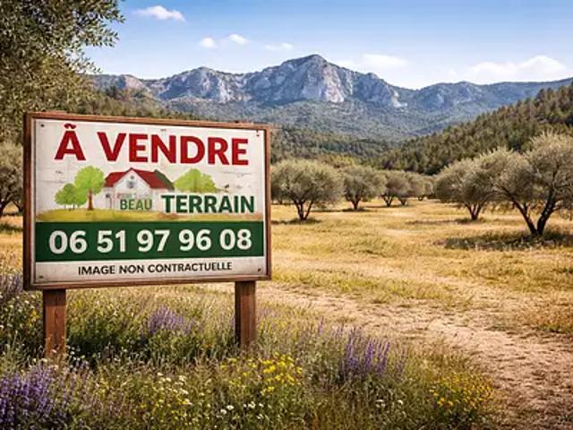 Terrain vente à Arles, Mouriès