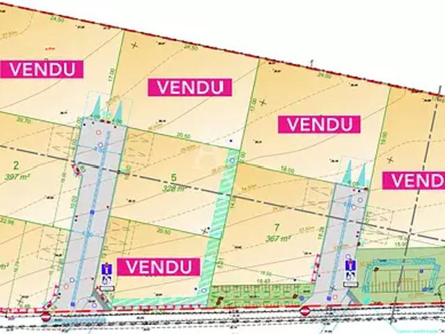 Terrain vente à Les Sables-d'Olonne, Moutiers-les-mauxfaits