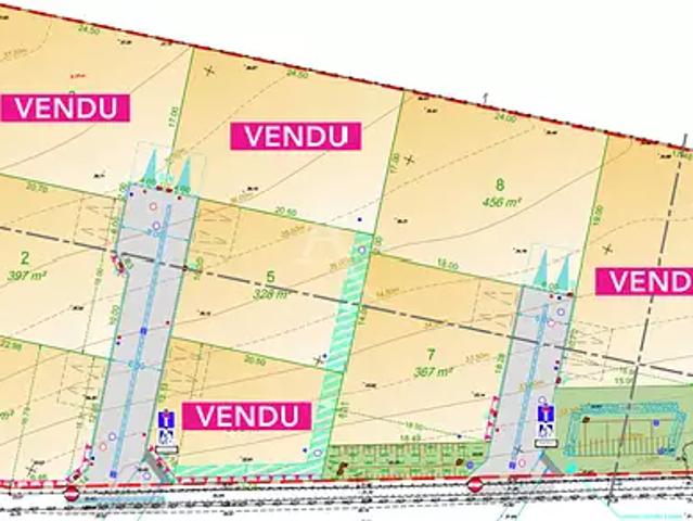 Terrain vente à Les Sables-d'Olonne, Moutiers-les-mauxfaits