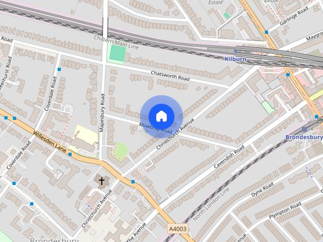 Apartment for rent in Brondesbury Park, Greater London