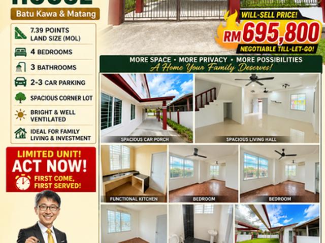 House for sale in Batu Kawa, Sarawak